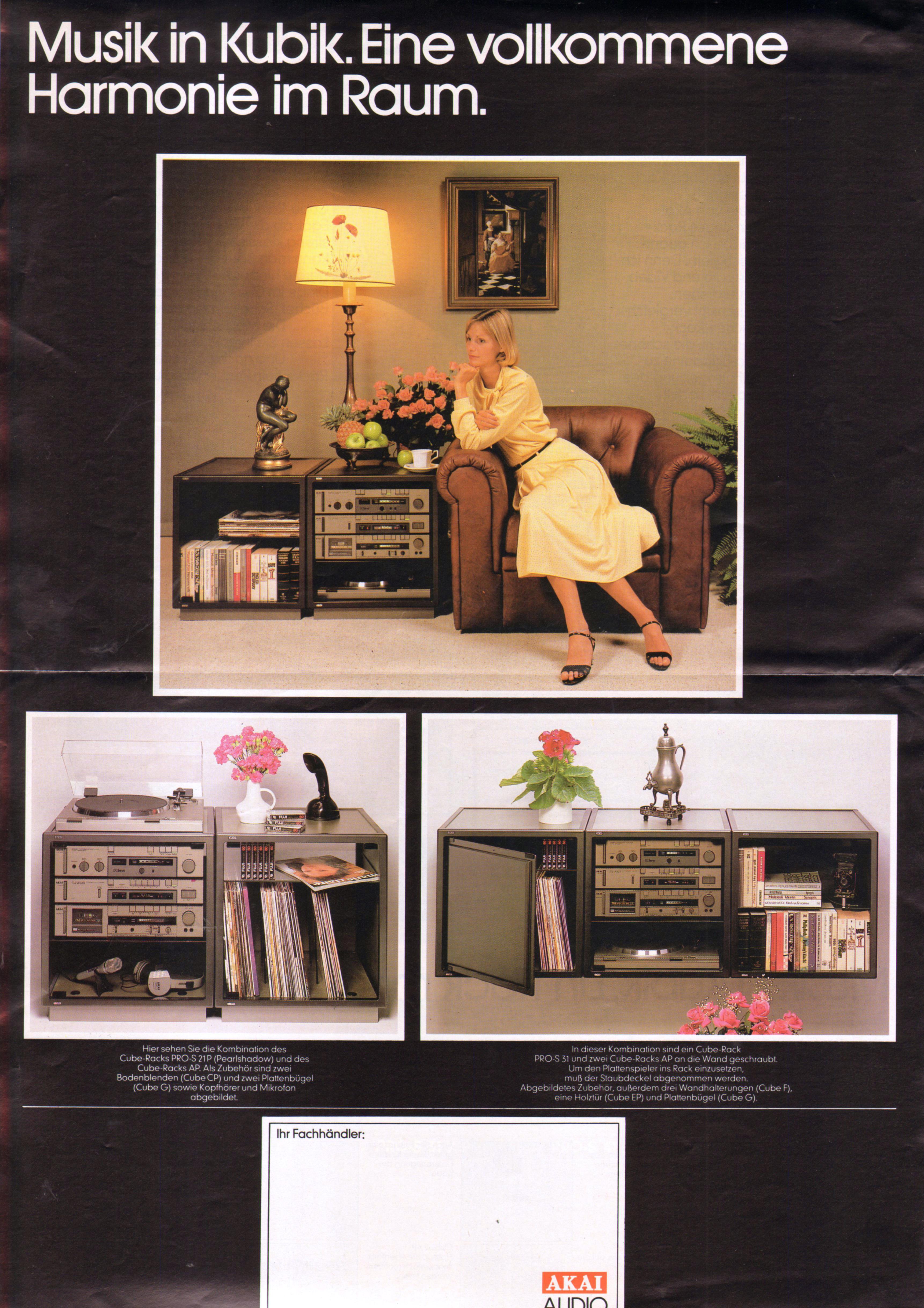 Akai Publicité de 1983