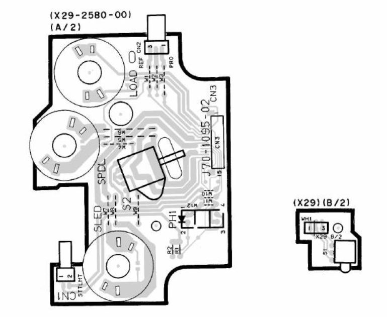 Carte X29-2580-00 et X29 B/2