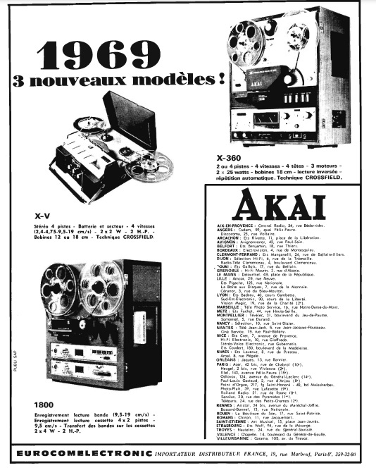 AKAI 1969