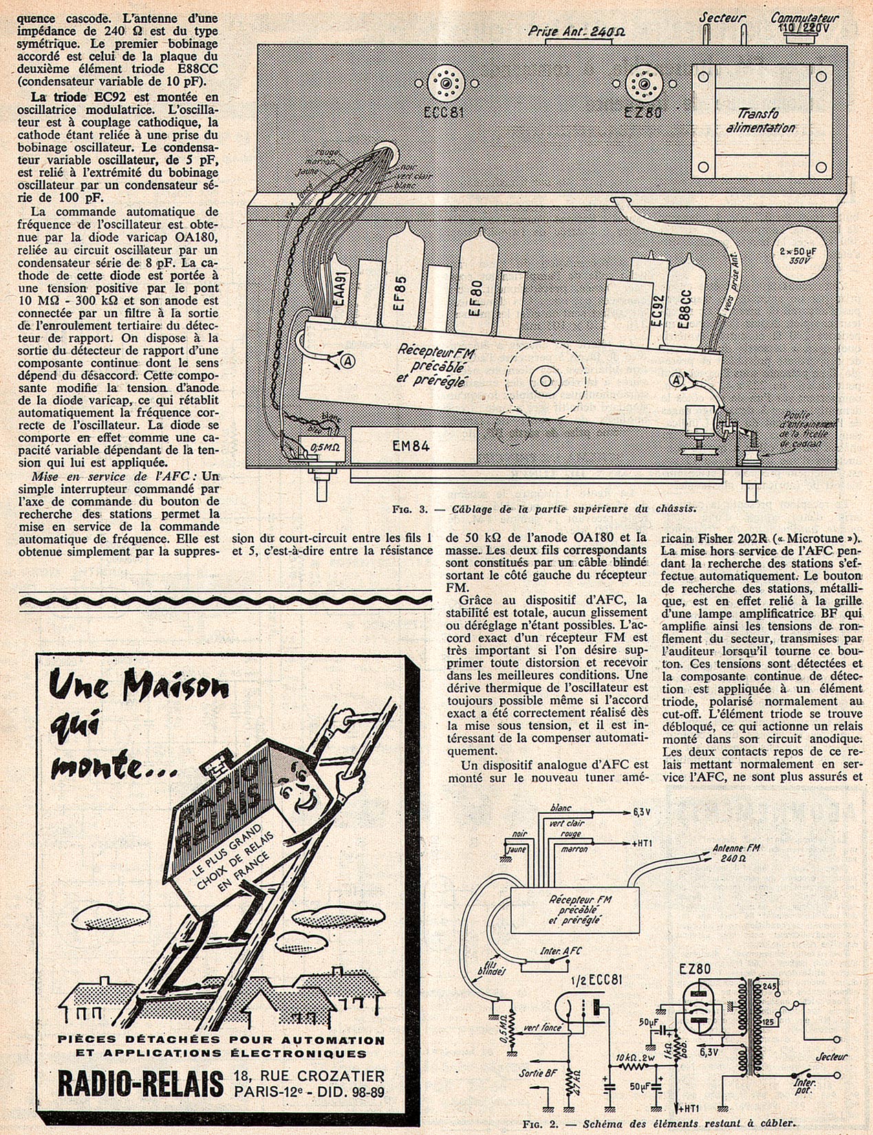 Magnétic-France Super Tuner FM Automatique 1961 • Article 1961 (2)