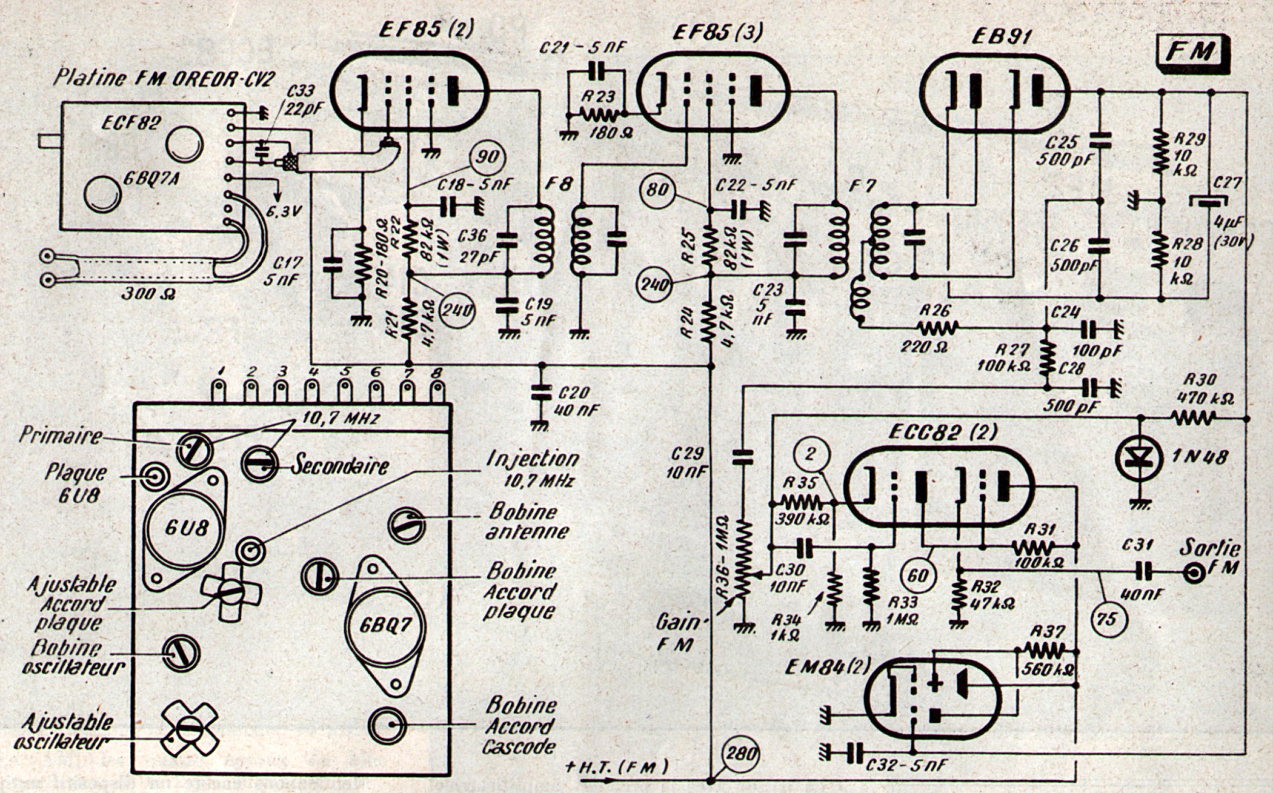 A.C.E.R. Tuner Stereomatic • Schéma