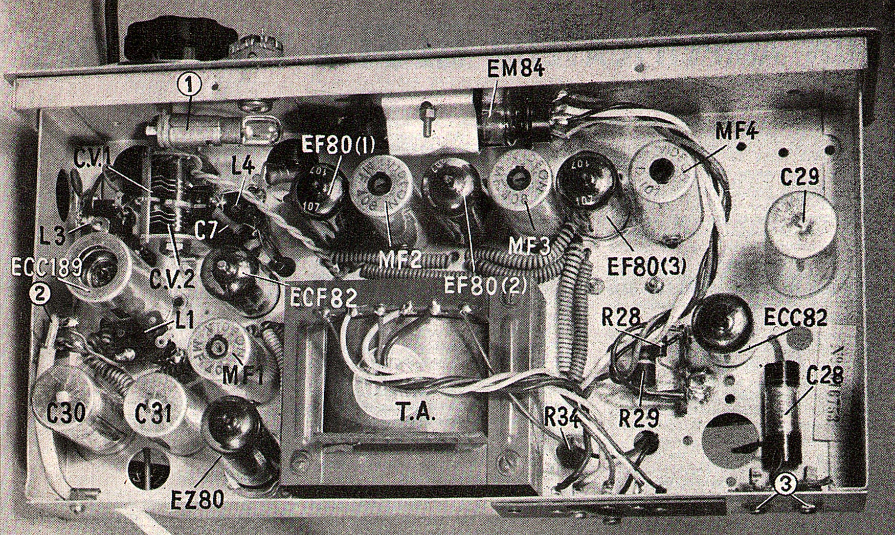 Gaillard Tuner FM 61 Article - Radio Constructeur et Dépanneur 1962