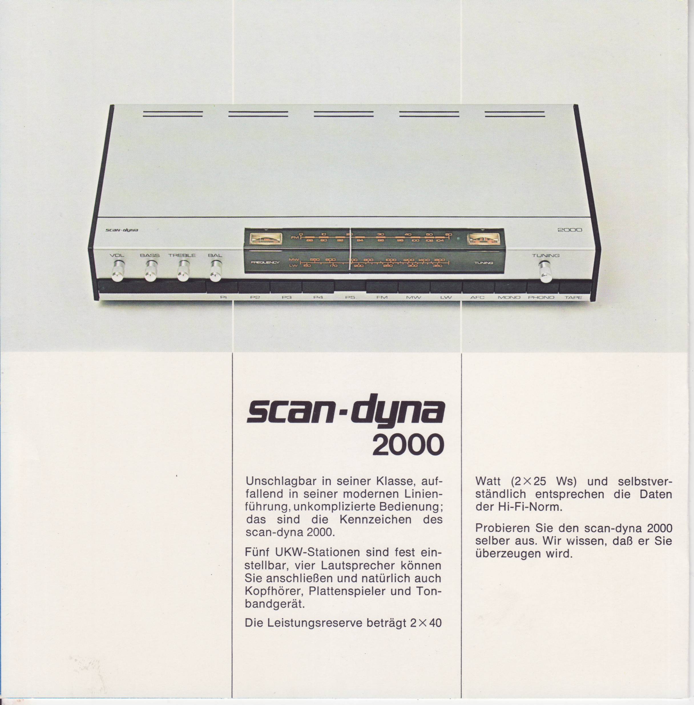 Catalogue de 1973