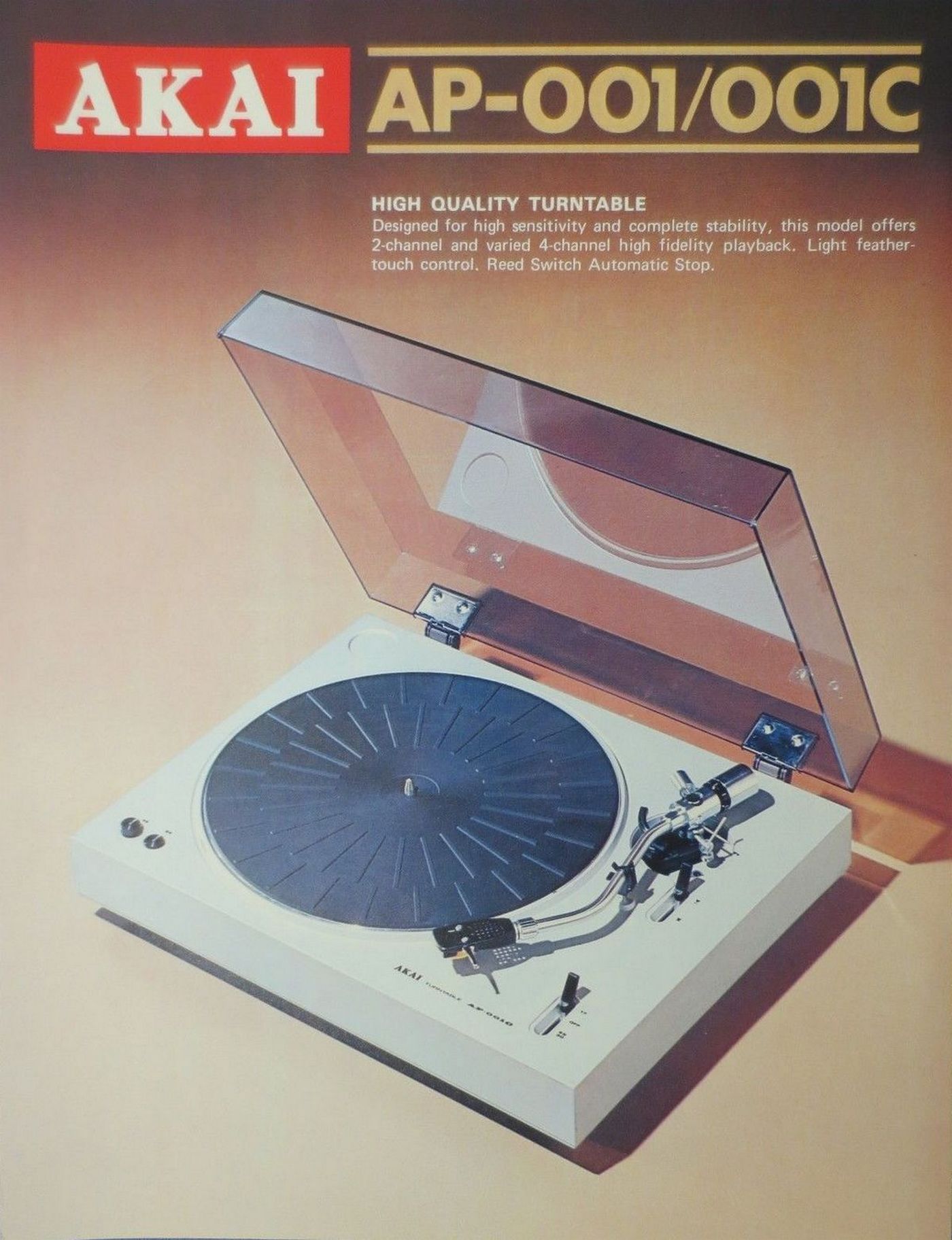 Akai AP-001 C Publicité