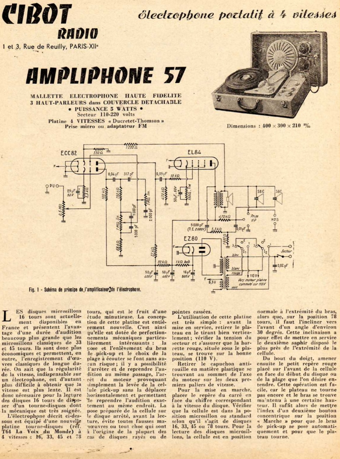 Ampliphone 57