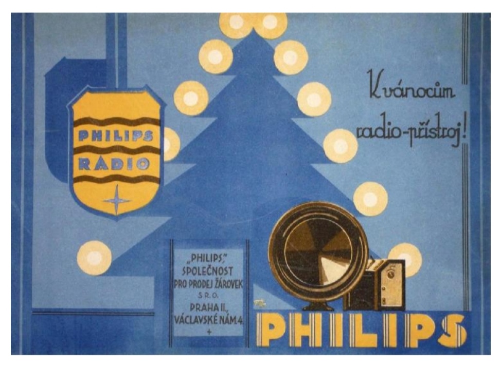 Philips 2501, 2502 Publicité (tchèque)