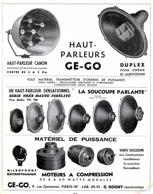 Publicité Toute la Radio n°201 décembre 1955