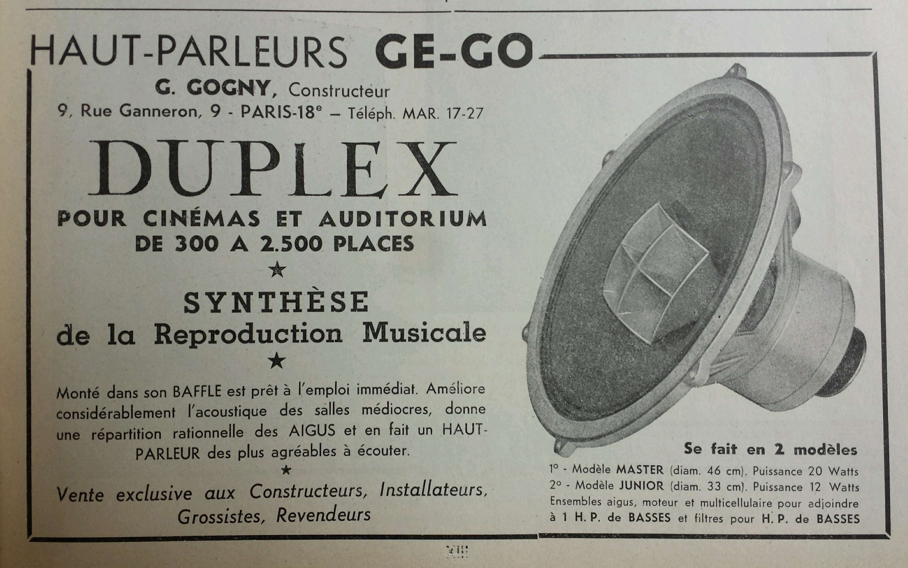 Publicité Duplex