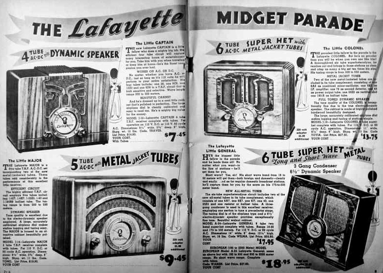 Publicité gamma midget 1936