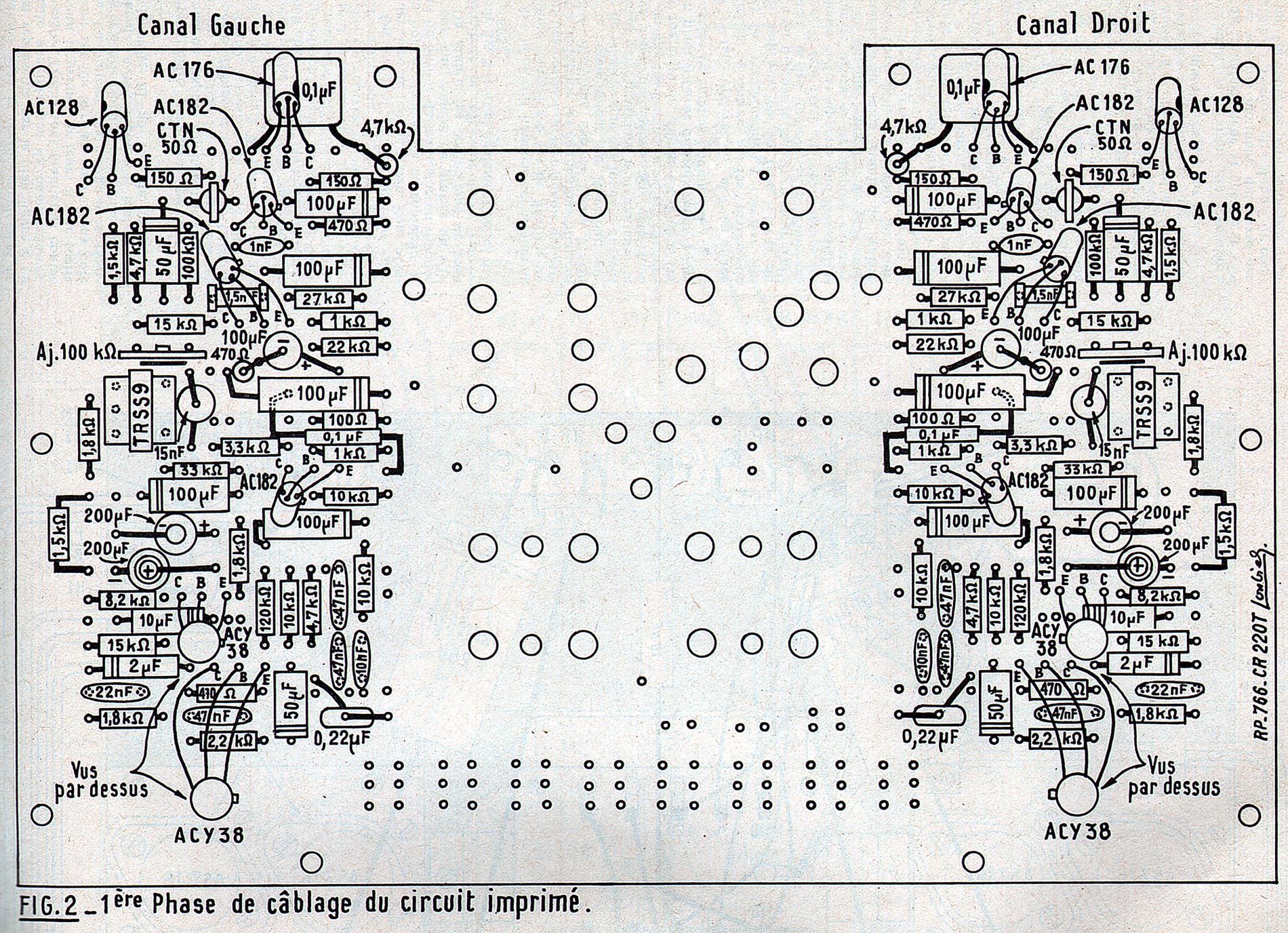 Amplificateur CR 220 T