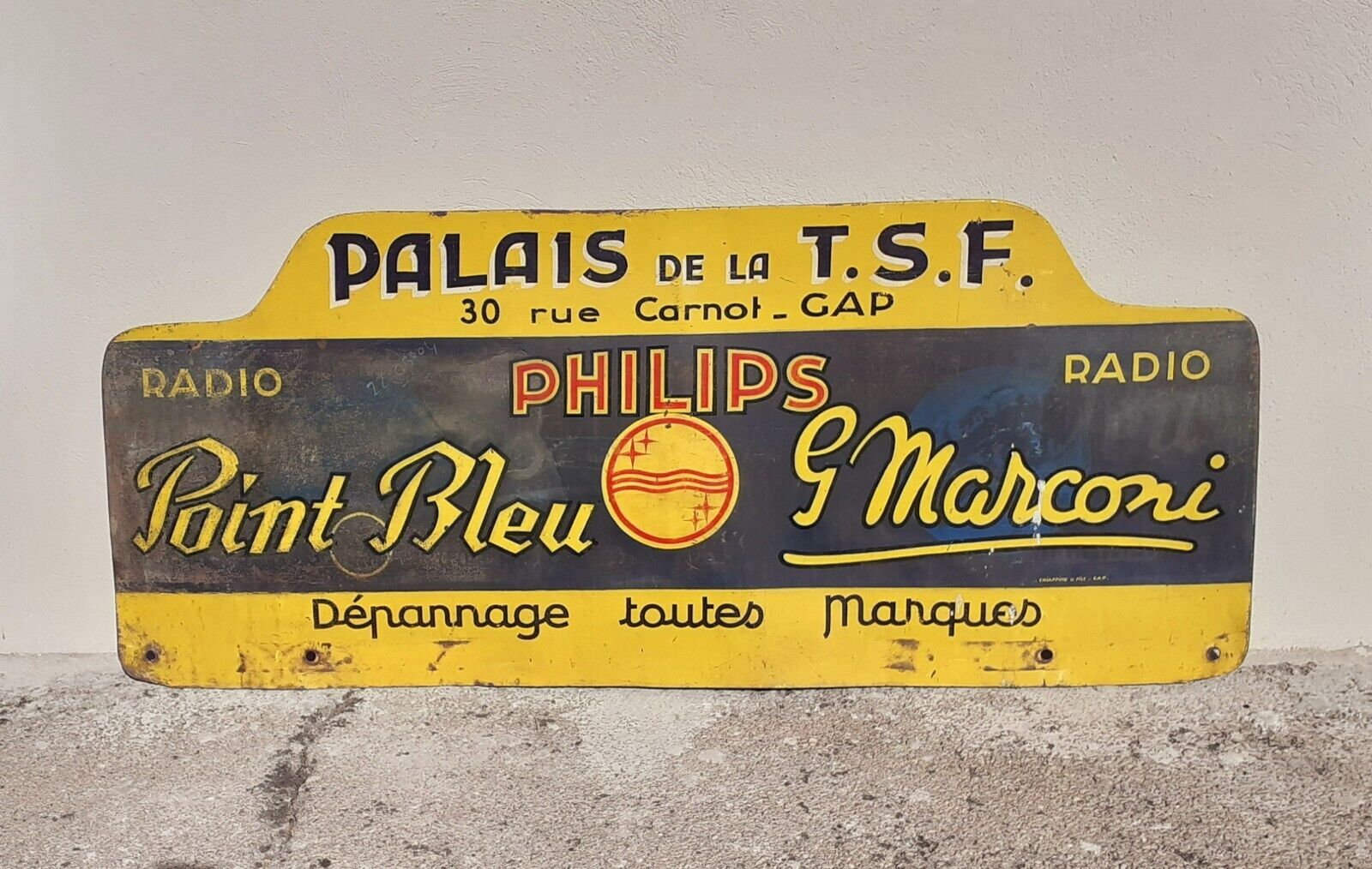 plaques émaillé