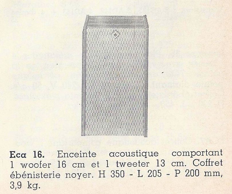 Lesa Eca 16 • Catalogue - Le Haut-Parleur numéro spécial 1969