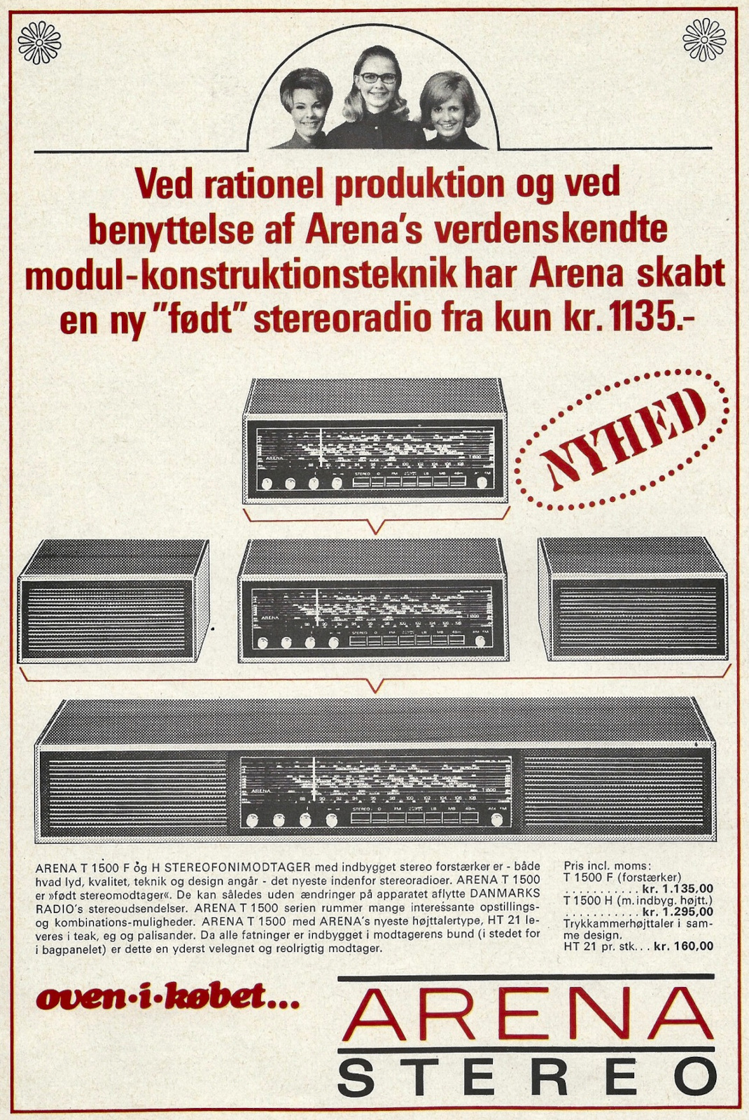 Publicité danoise 1968