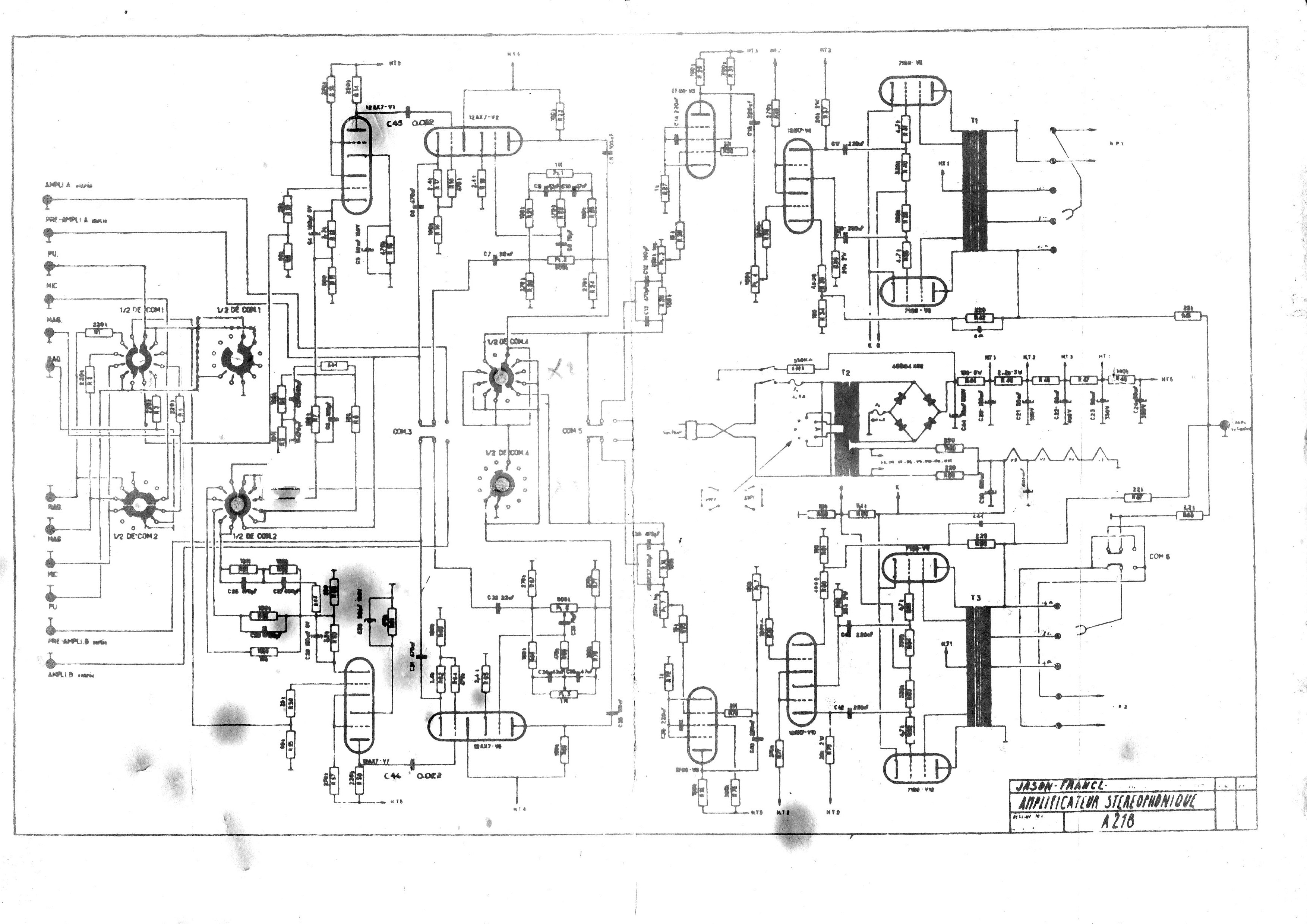 A 218 ampli JASON
