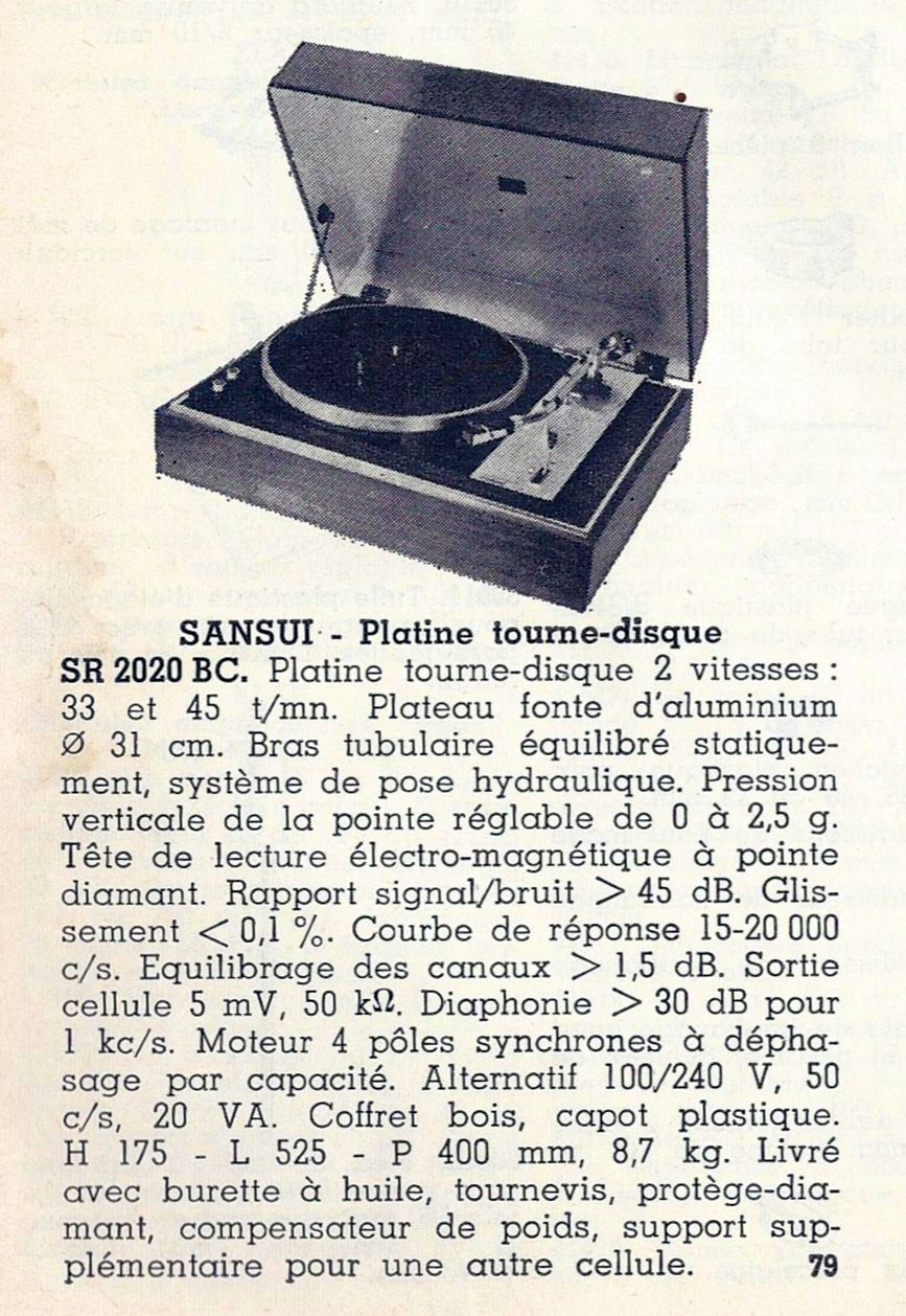 Catalogue
