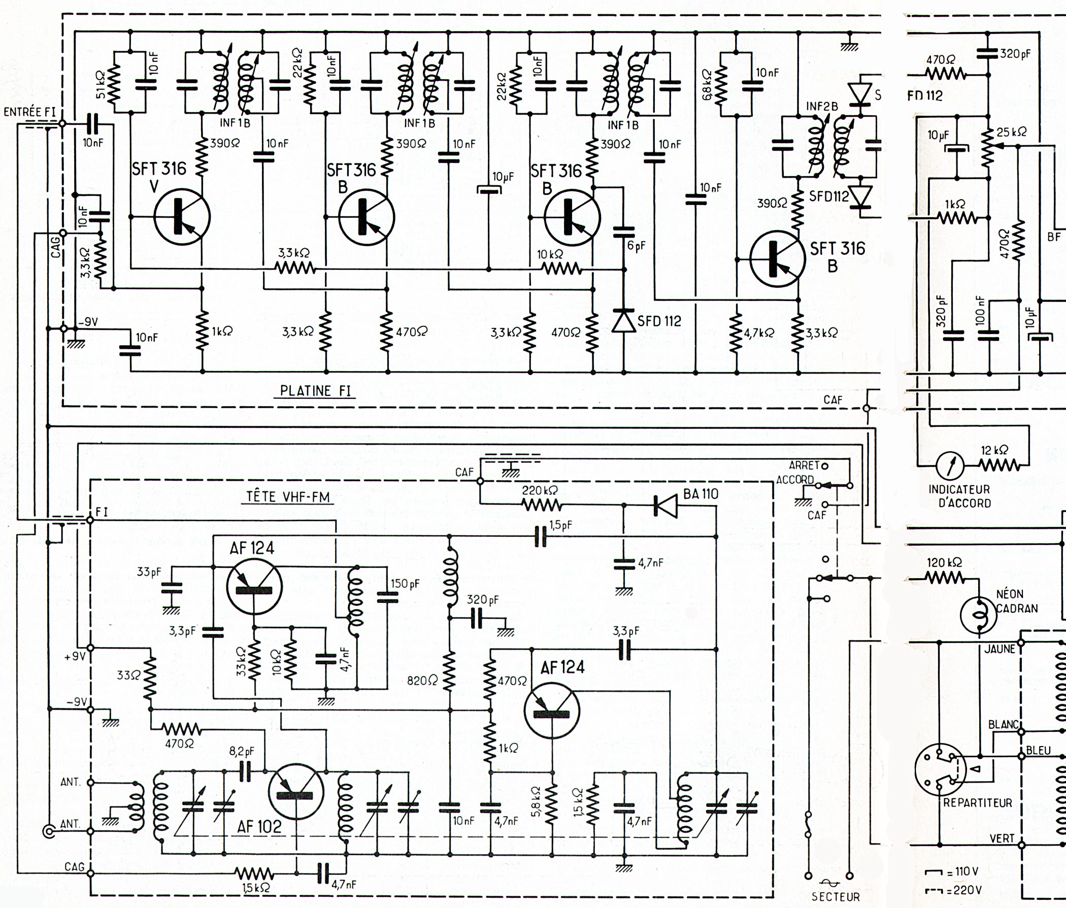 Tuner FM  D67 T