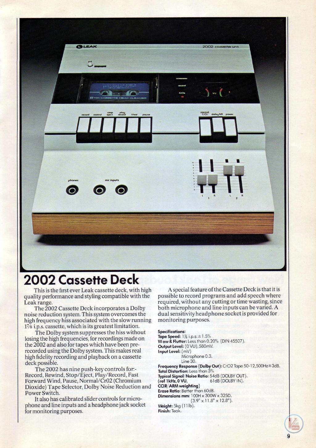 Leak 2002 • Publicité 1974