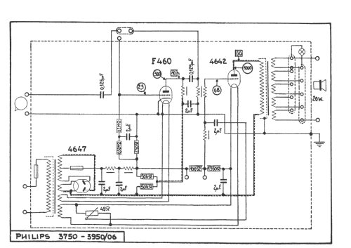 Philips 3750 Schéma