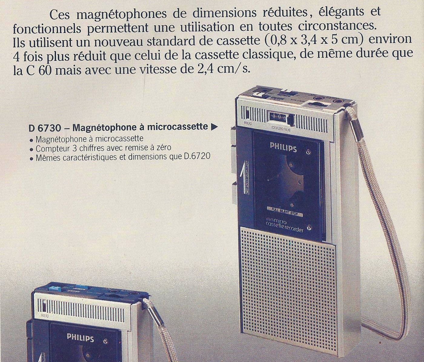 Philips D 6730 Extrait du catalogue R.M.E. 83