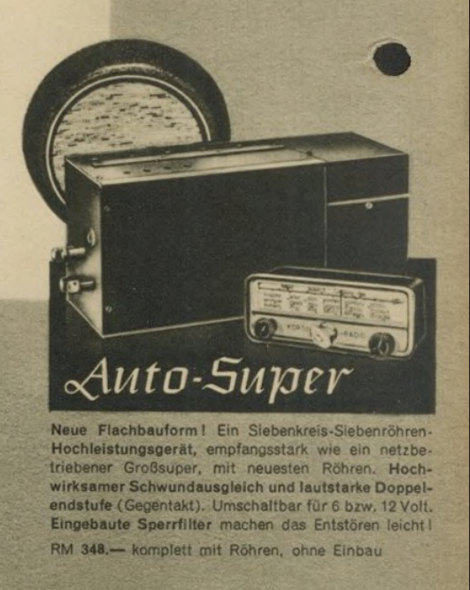 Körting Auto-Super ASE Extrait de catalogue
