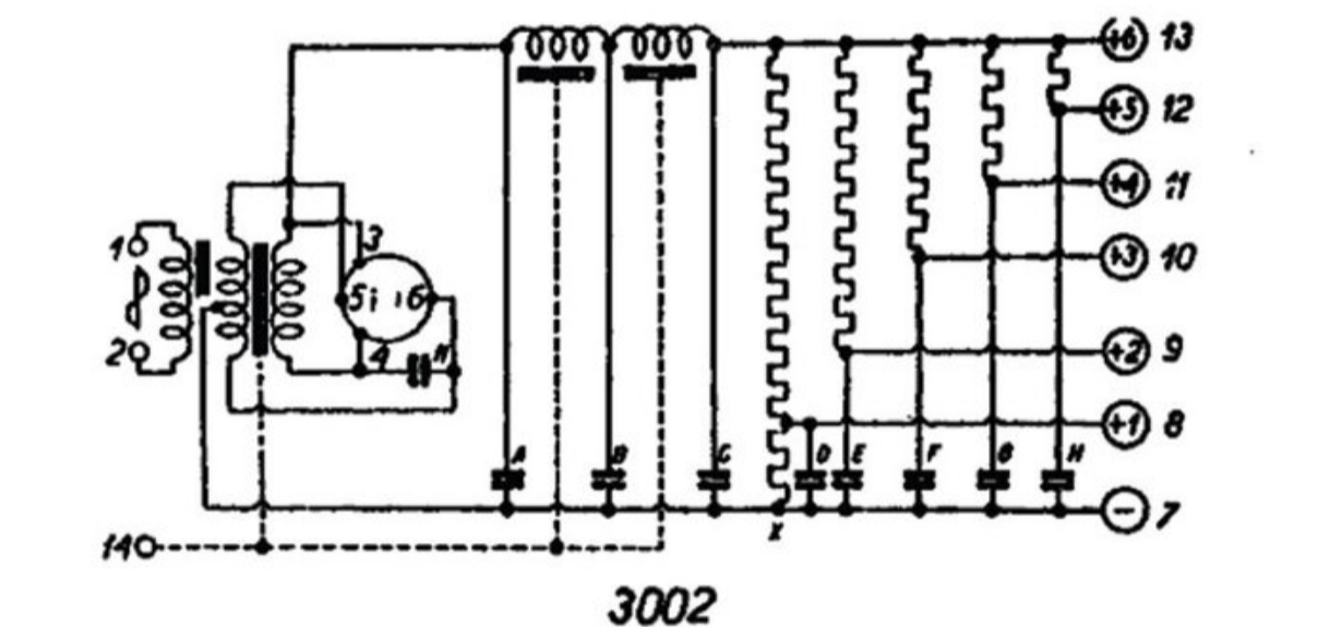 Philips 3002 Schéma