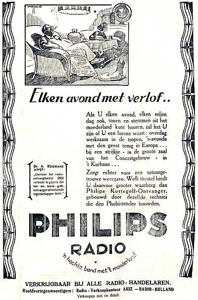 Philips 2802 Publicité néerlandaise