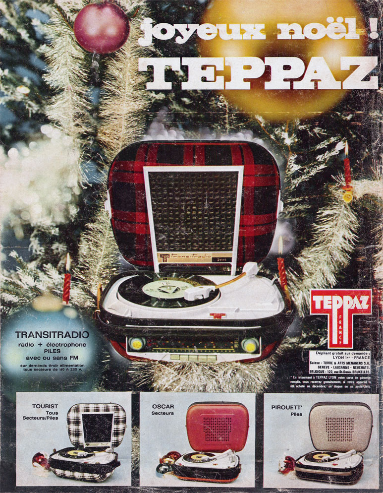 Publicité : joyeux Noël Teppaz