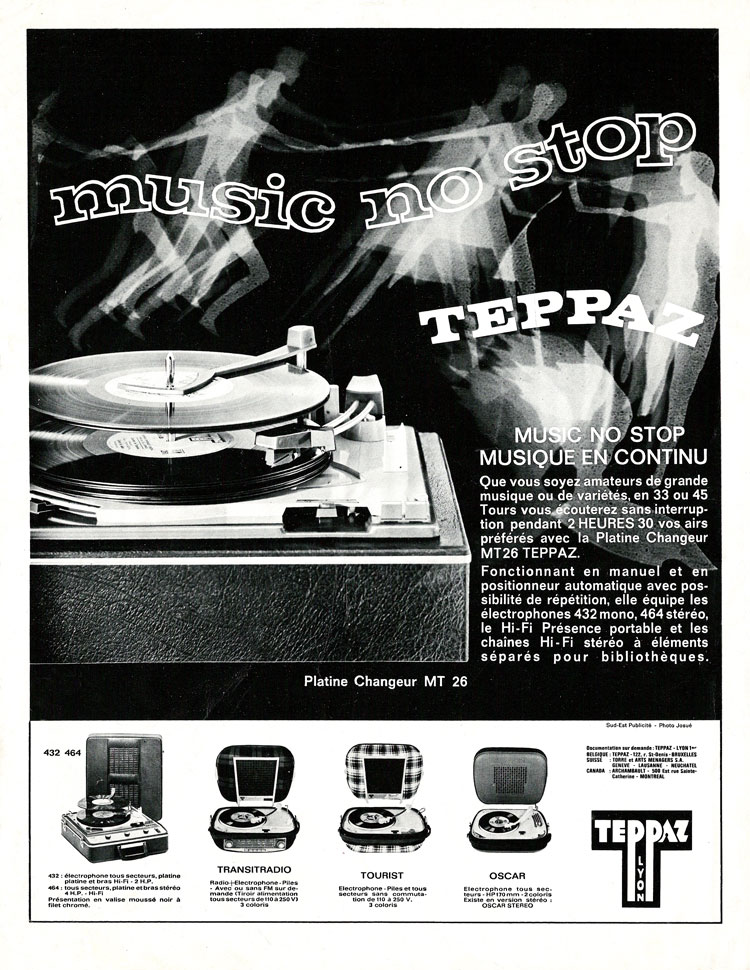 Publicité : Music non stop