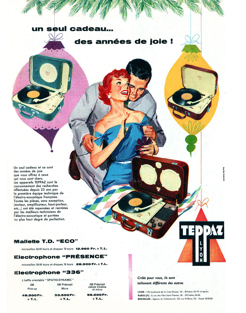 Publicité (Paris Match ?) : un seul cadeau, des années de joie
