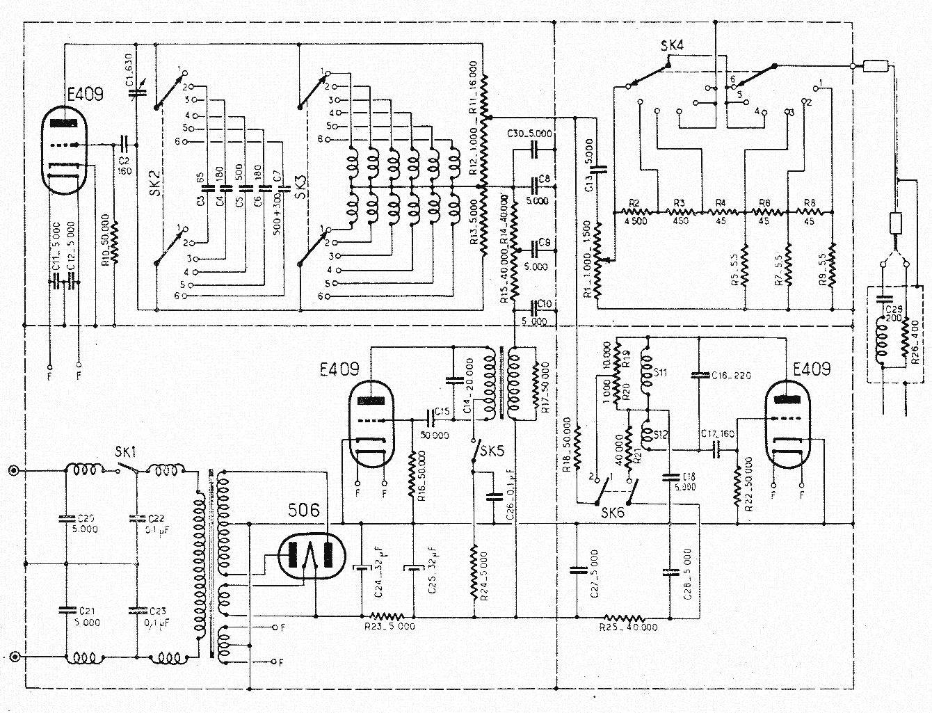 Philips GM 2880 Schéma