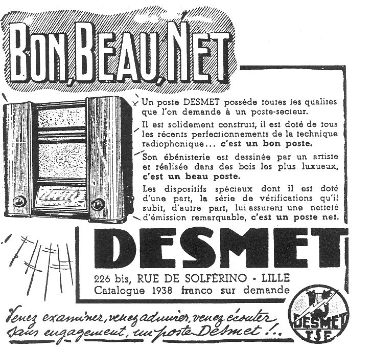 Desmet : bon, beau, net