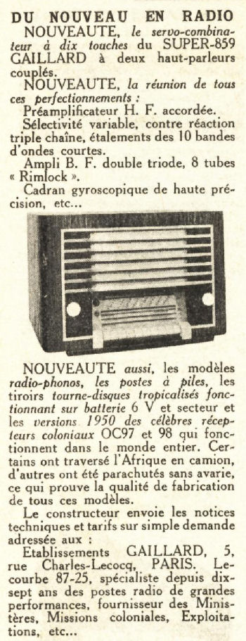 Du nouveau en radio