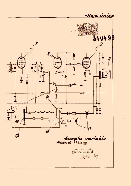Inter Electrónica, S.A. dispositivo filtro alimentación
