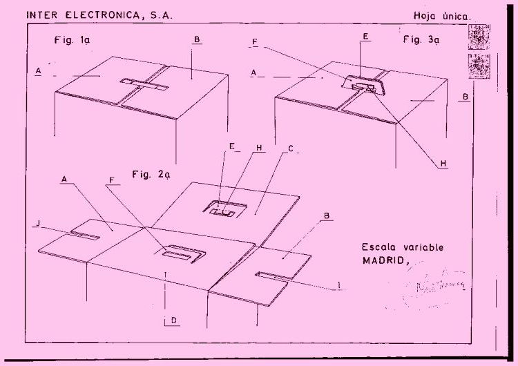 Inter Electrónica, S.A. caja embalaje