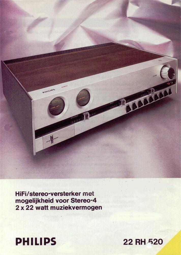 Philips 22 RH 520 • Extrait de catalogue