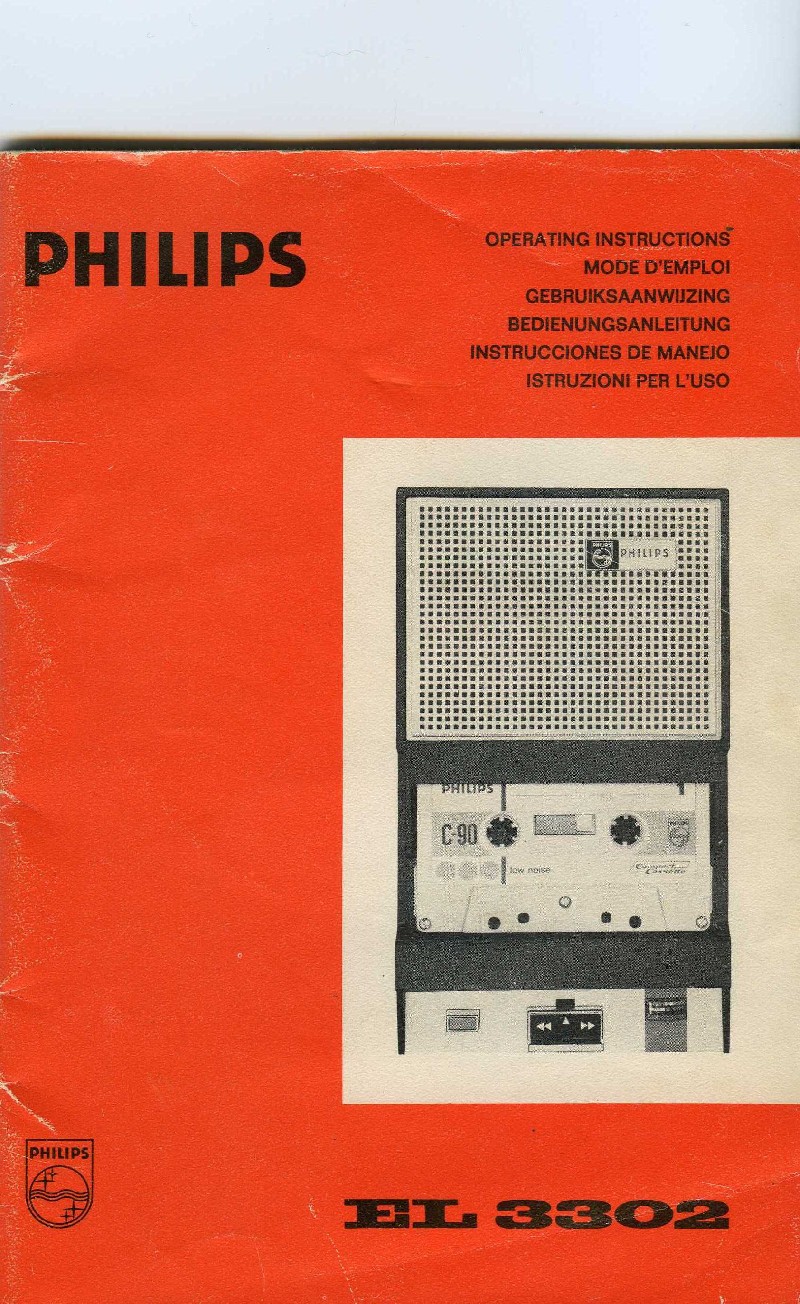 Philips EL 3302 - Couverture du mode d'emploi