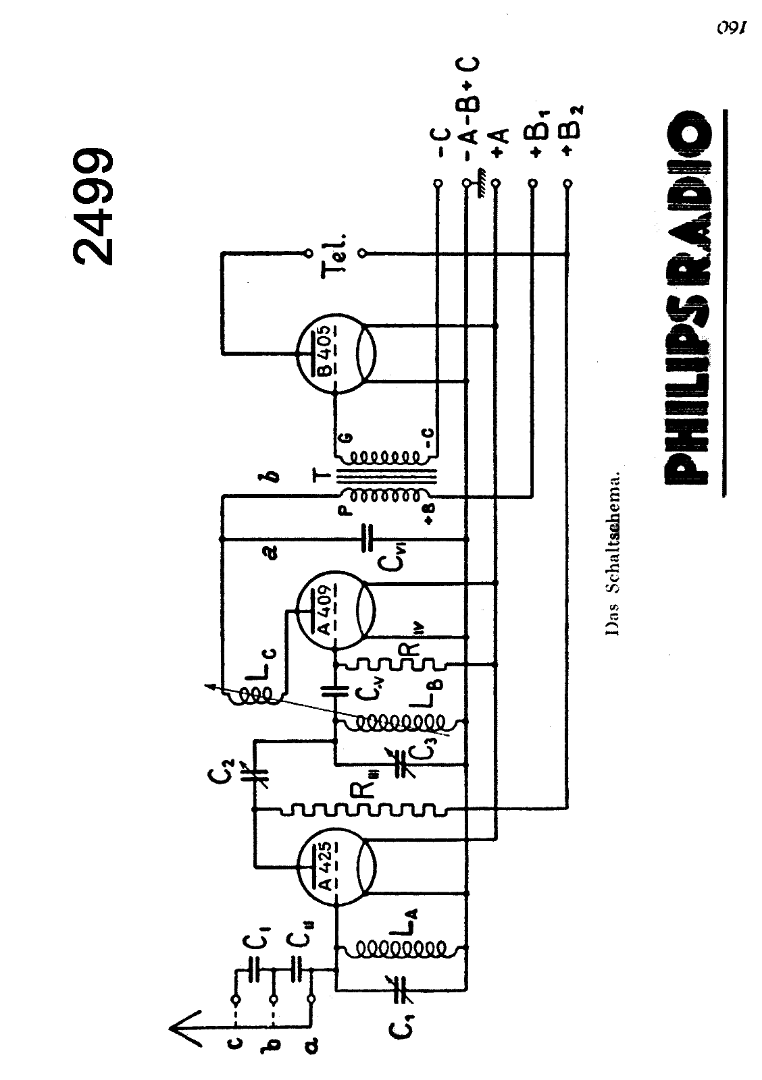 Philips 2499 Schéma
