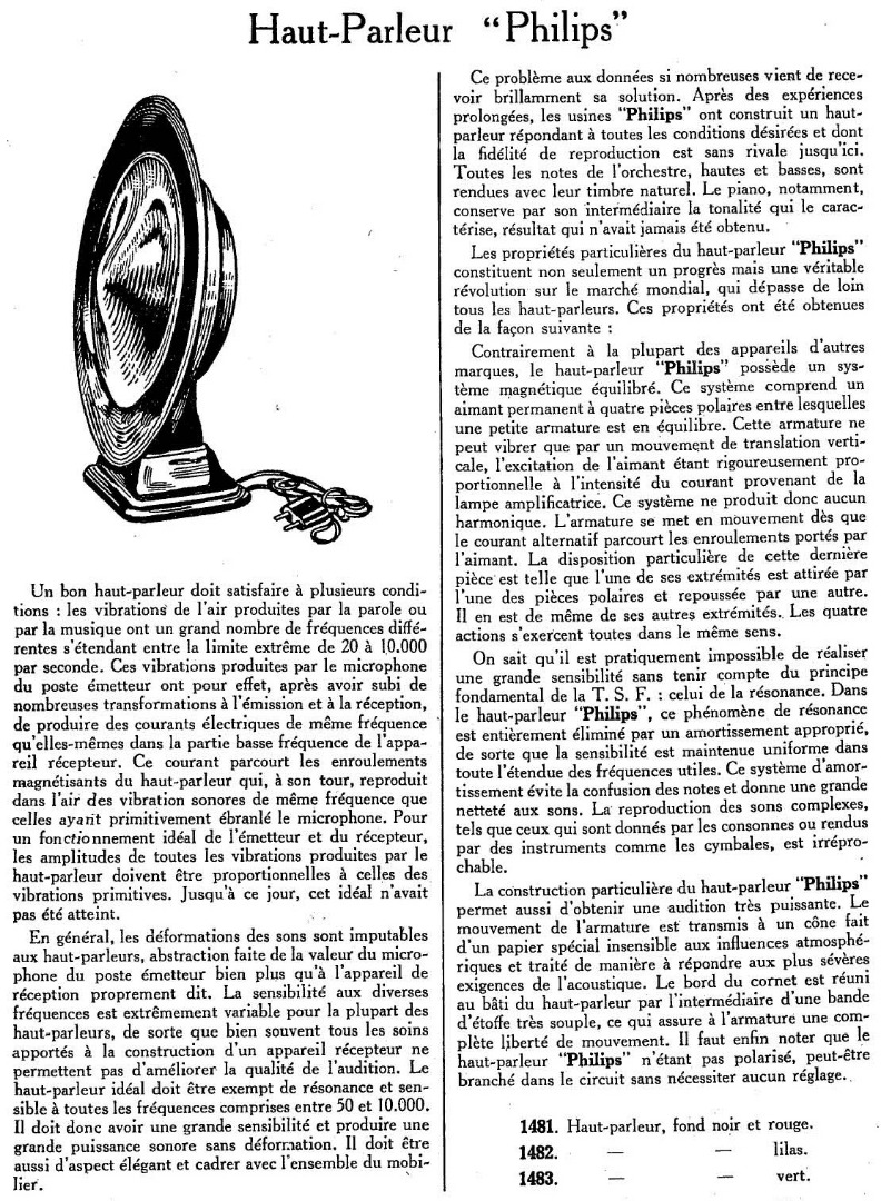 Philips 2007 Extrait de catalogue (français)