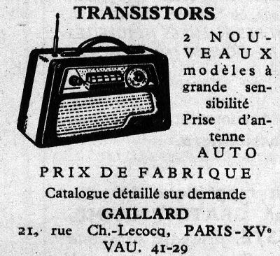 Transistors : 2 nouveaux modèles