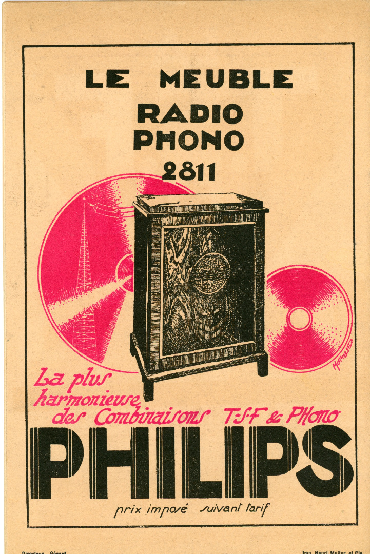 Philips 2811 Publicité - La TSF et la Vie février 1931