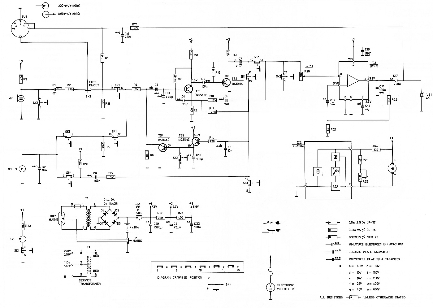 Philips D 6330 Schéma