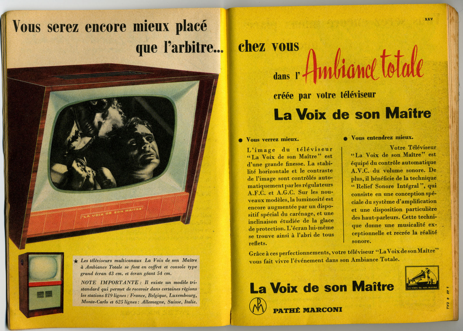 Téléviseurs : l`ambiance totale