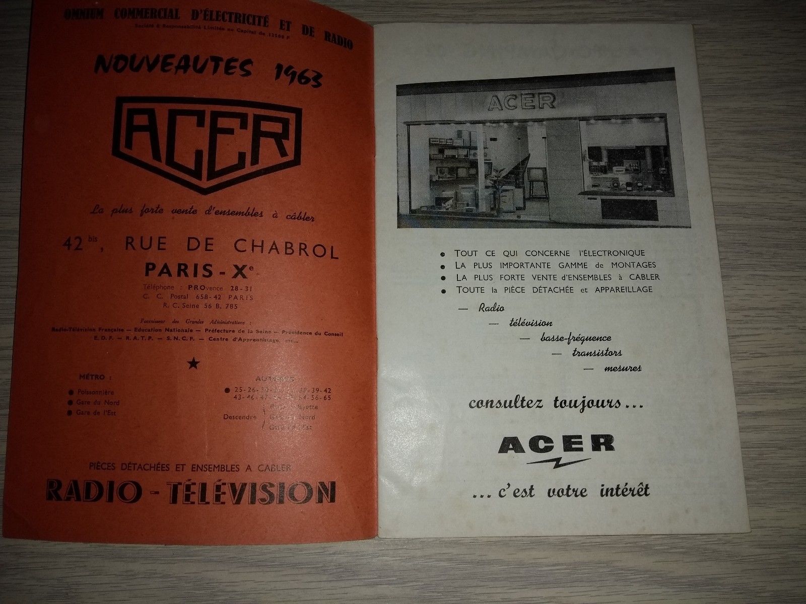Magazine, article de presse