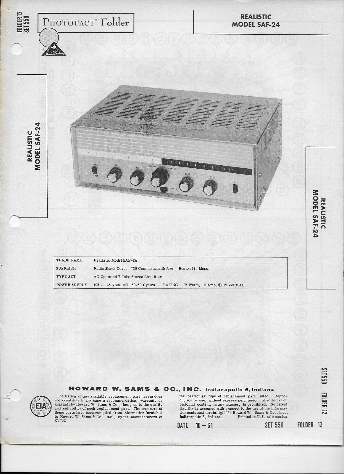 Manuel de service - Service manual