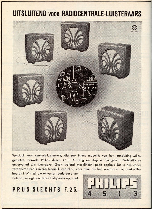 Philips 4513 Publicité (néerlandais)