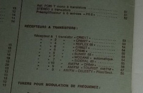 liste  1968