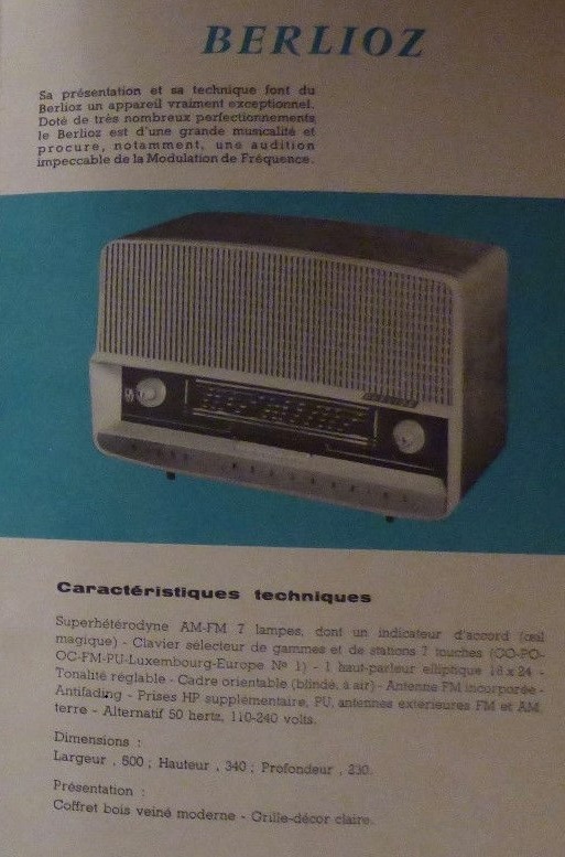 Ribet Desjardins Berlioz - Extrait de catalogue