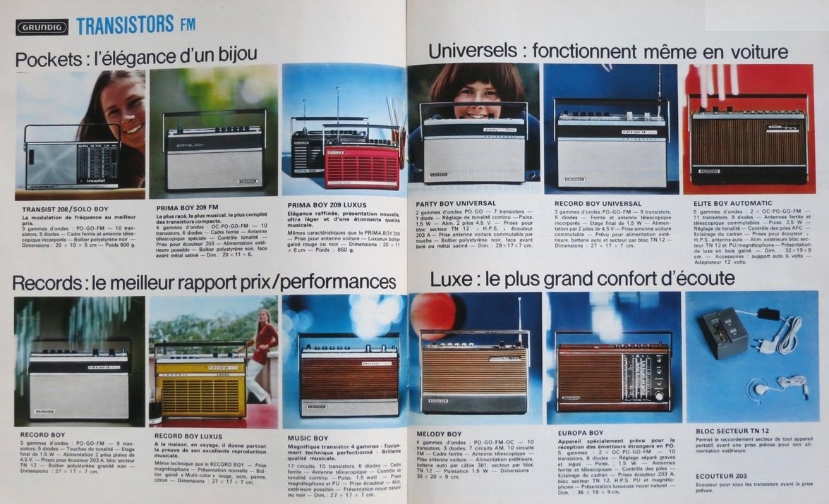 Dépliant 1969