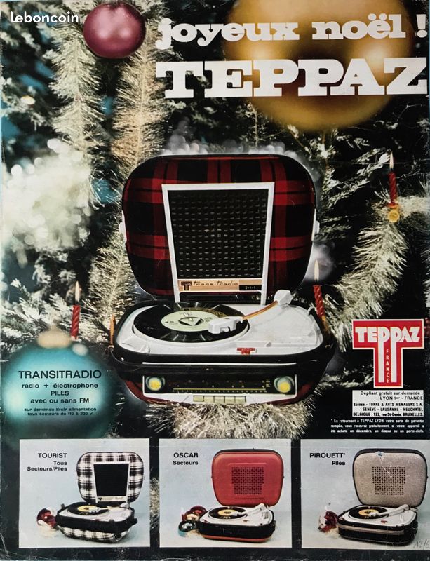 Teppaz Transitradio, Tourist, Oscar II et Pirouett • Publicité