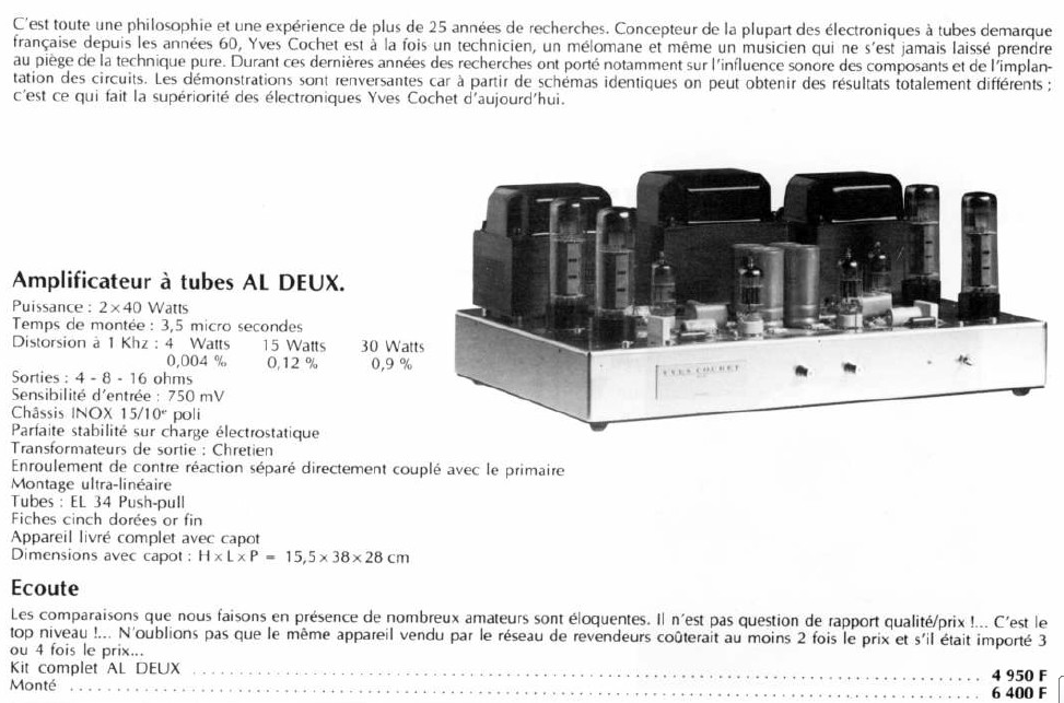 Cochet AL 2 • Publicité